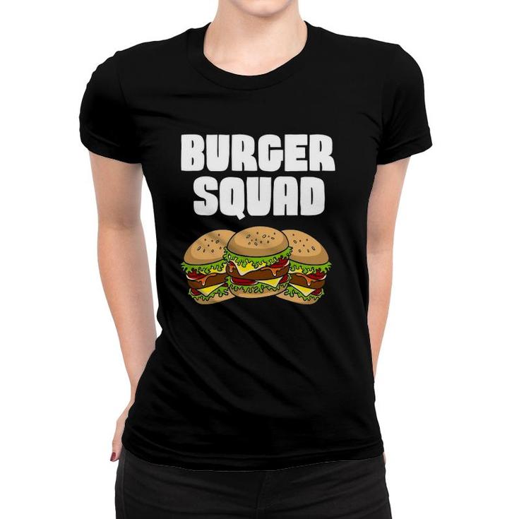 Funny Burger Art For Men Women Hamburger Cheeseburger Lover Women T-shirt