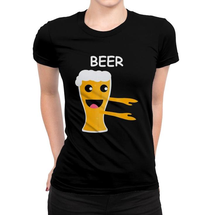 Funny Matching Beer And Pizza Bff Best Friend Women T-shirt