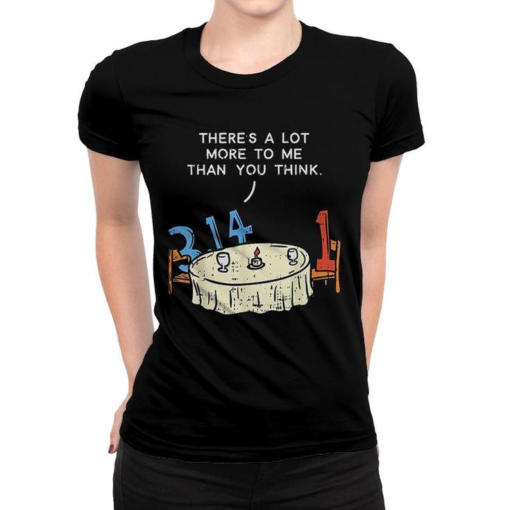 Funny Pi Day Math Gift Women T-shirt