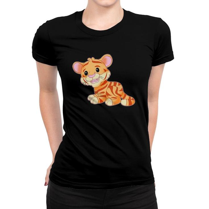 Funny Tigercat Cute Baby Tiger For Women, Men & Kids, Gift Women T-shirt