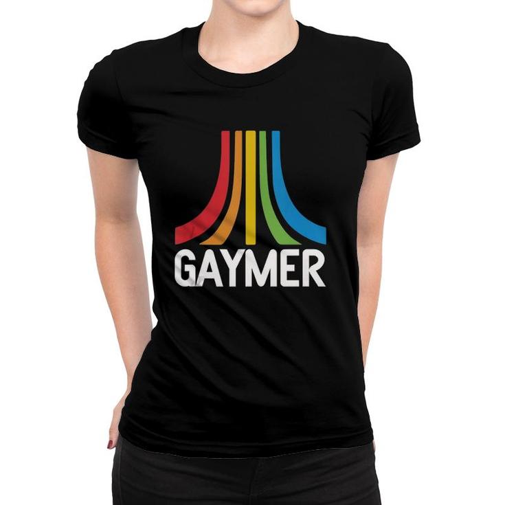 Gaymer Lgbtq Video Game Player Tank Top Women T-shirt