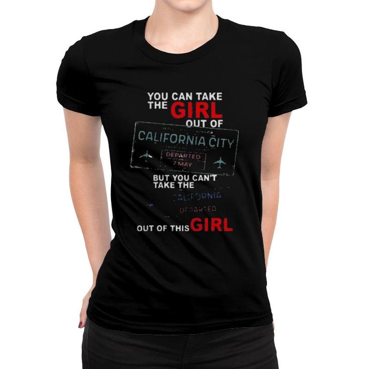 Girl From California City  Women T-shirt