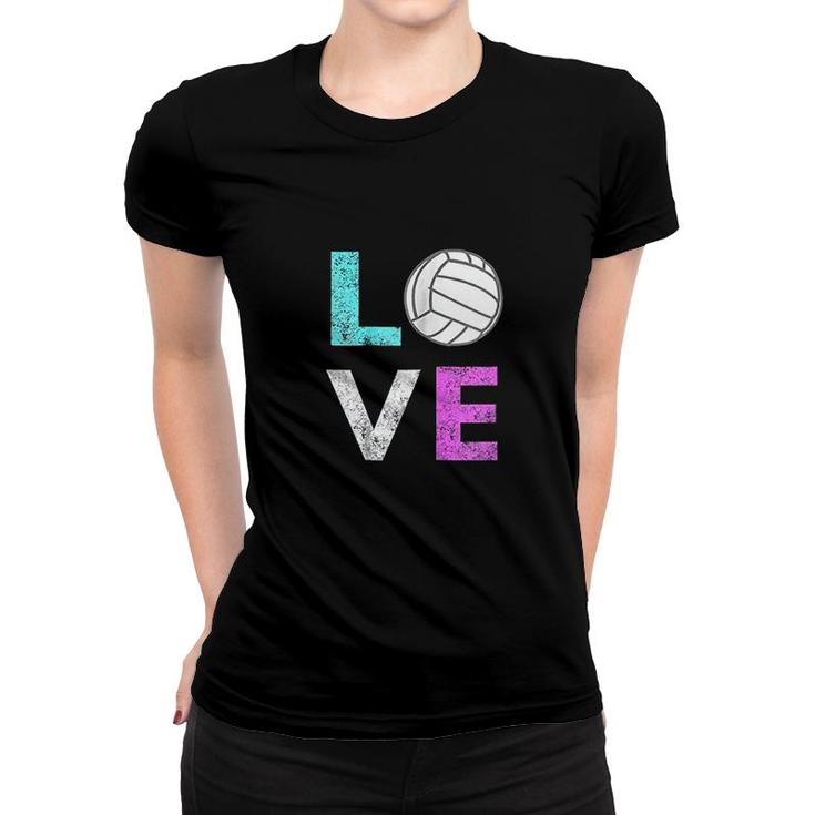Girls Love Volleyball Women T-shirt