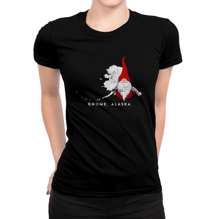 Gnome Alaska For Nome Alaska Fans Gnome Lovers Women T-shirt