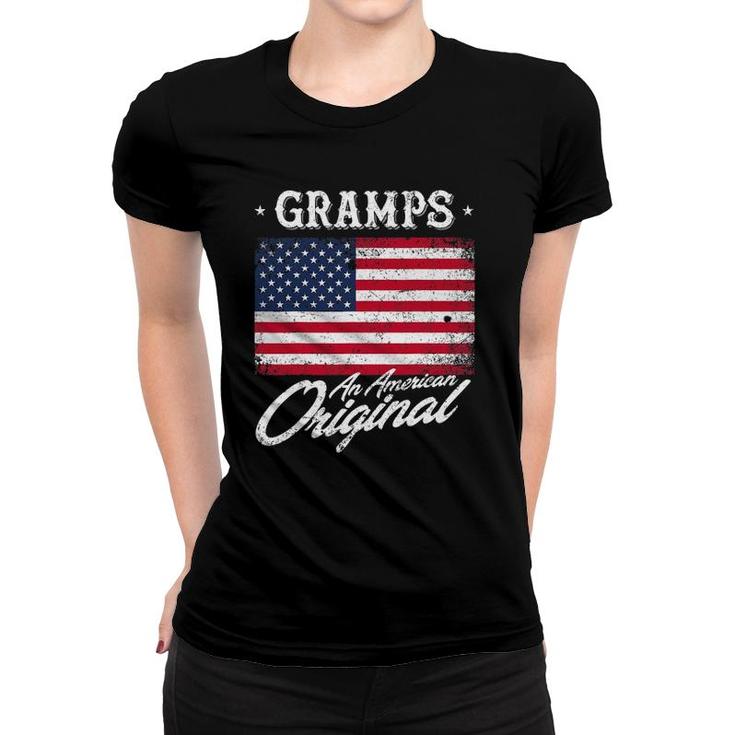 Gramps An American Original Patriotic 4Th Of July Women T-shirt