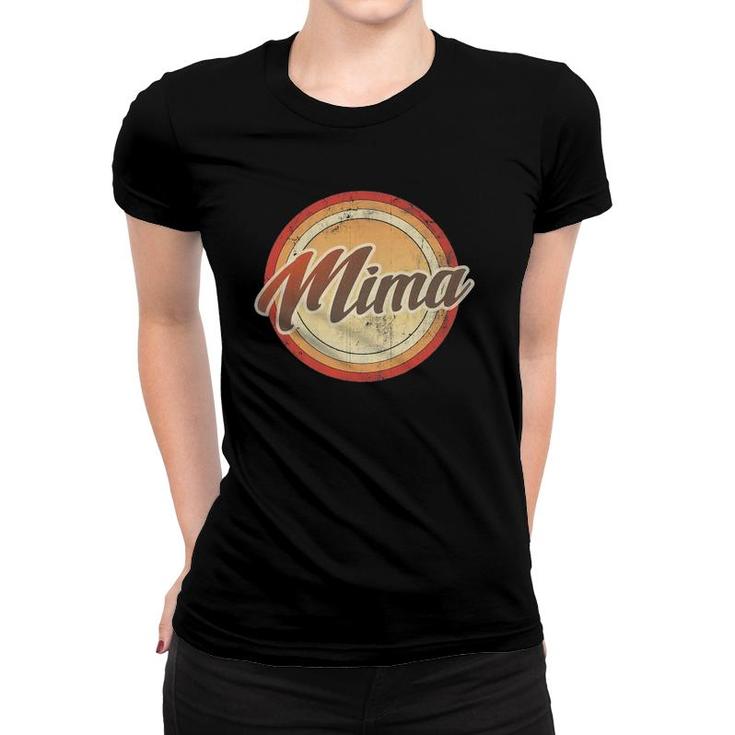 Graphic 365 Mima Vintage Mothers Day Funny Grandma Gift Women T-shirt