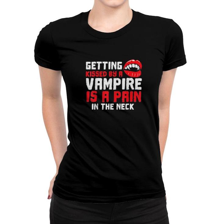 Halloween Vampire Pain In The Neck Costume Classic  Women T-shirt