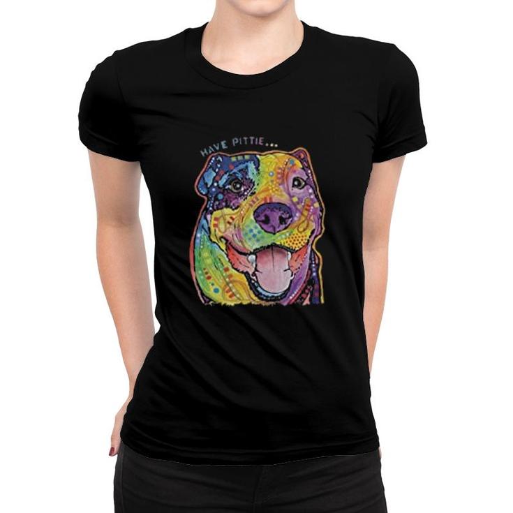 Have Pittie Neon Pitbull Women T-shirt