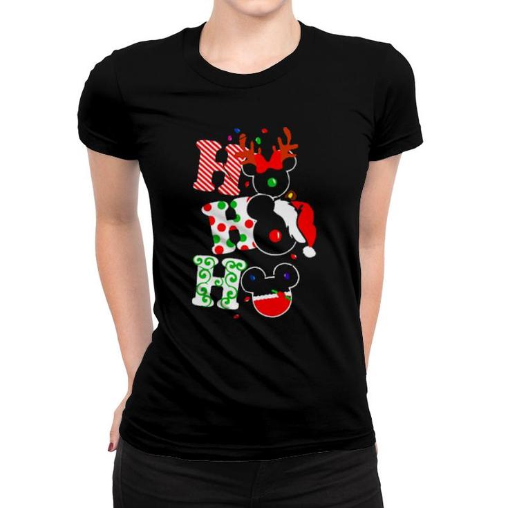 Ho Ho Ho Christmas Women T-shirt