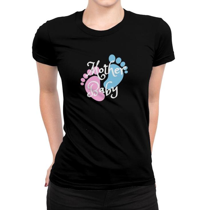 Holiday Themed Stork For Mother-Baby Nurses Women T-shirt