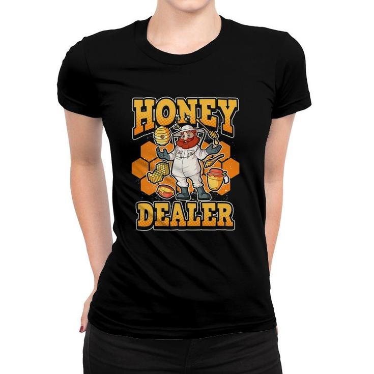 Honey Dealer Beekeeper Love Nature Honeycomb Women T-shirt