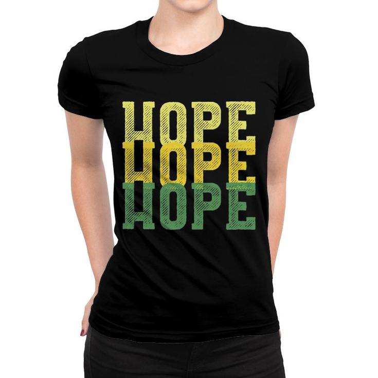 Hope Christian Faith Religious Outfit Prayer Gift Women T-shirt
