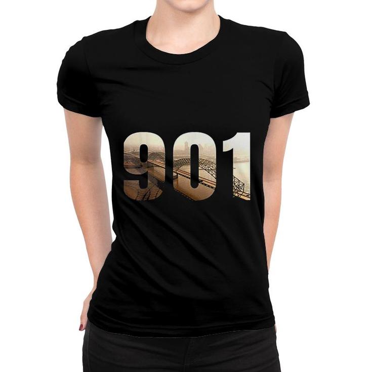 I Am 901 Tennessee Area Code Historical Bridge Women T-shirt