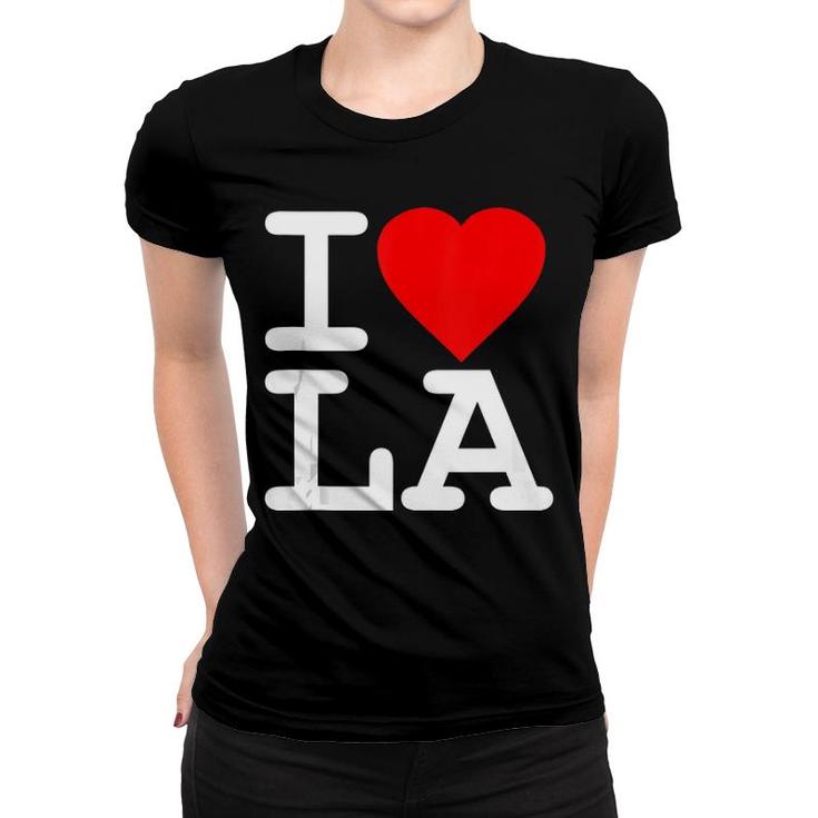 I Love La Los Angeles Tank Top Women T-shirt
