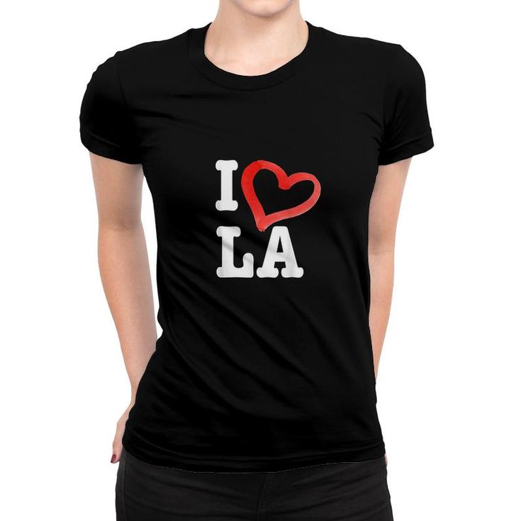 I Love La Los Angeles Women T-shirt