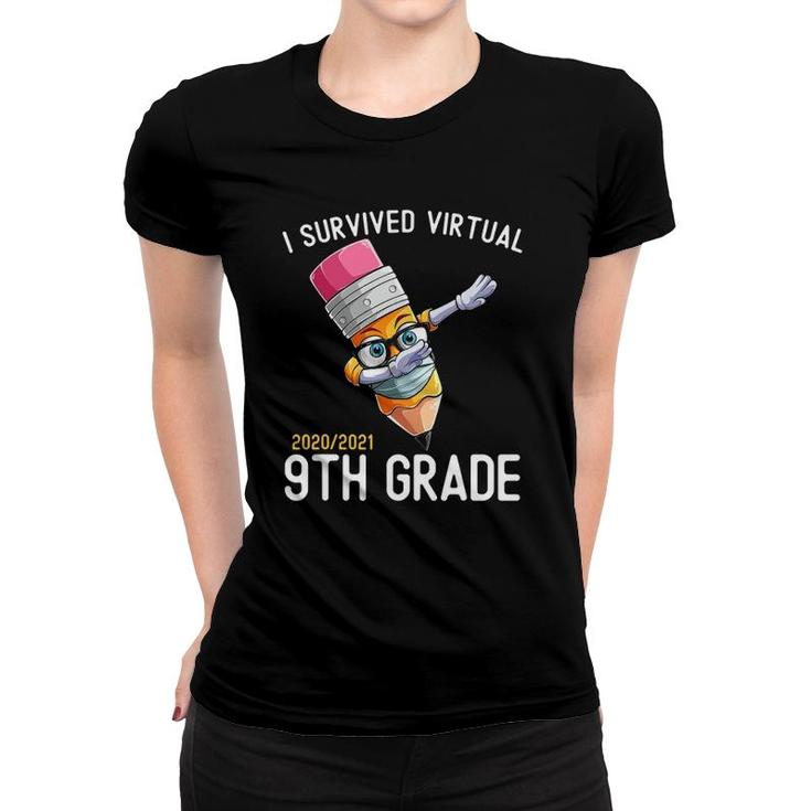 I Survived Virtual 9Th Grade School Graduation Class Of 2021 Ver2 Women T-shirt