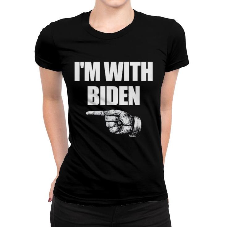I’M With Biden Halloween Matching Biden Costume 2021 Women T-shirt