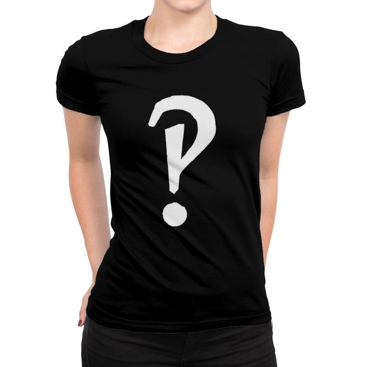 Interrobang Punctuation Question Mark Gift Women T-shirt
