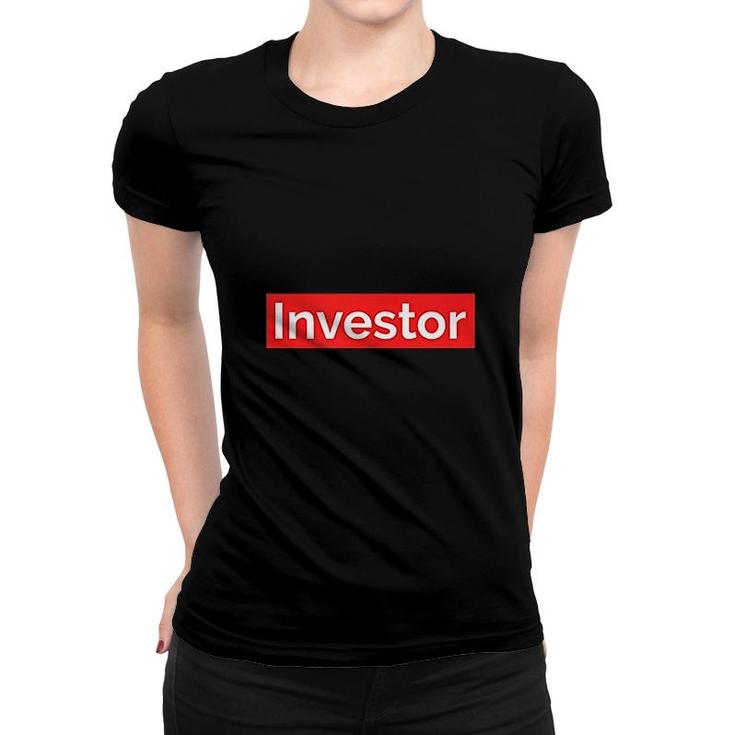 Investor Entrepreneur Hustle Real Estate Women T-shirt