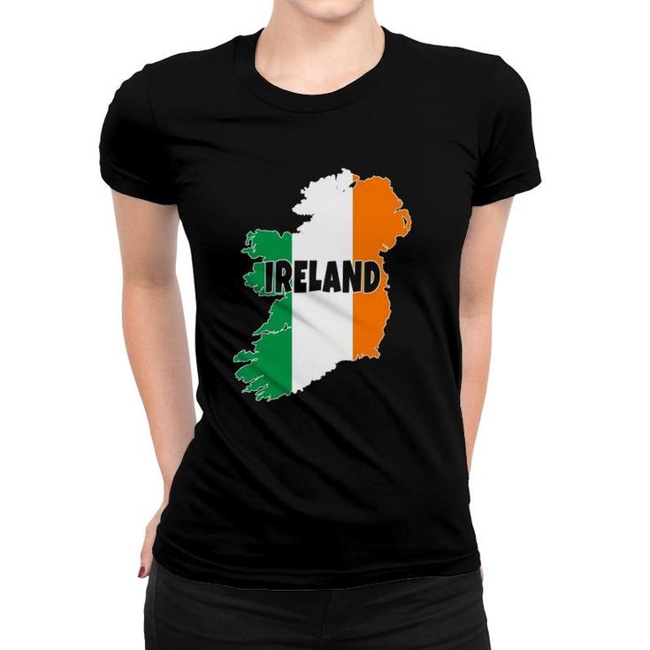 Irish Ireland Flag For Men Women Boys Girls Vacation  Women T-shirt