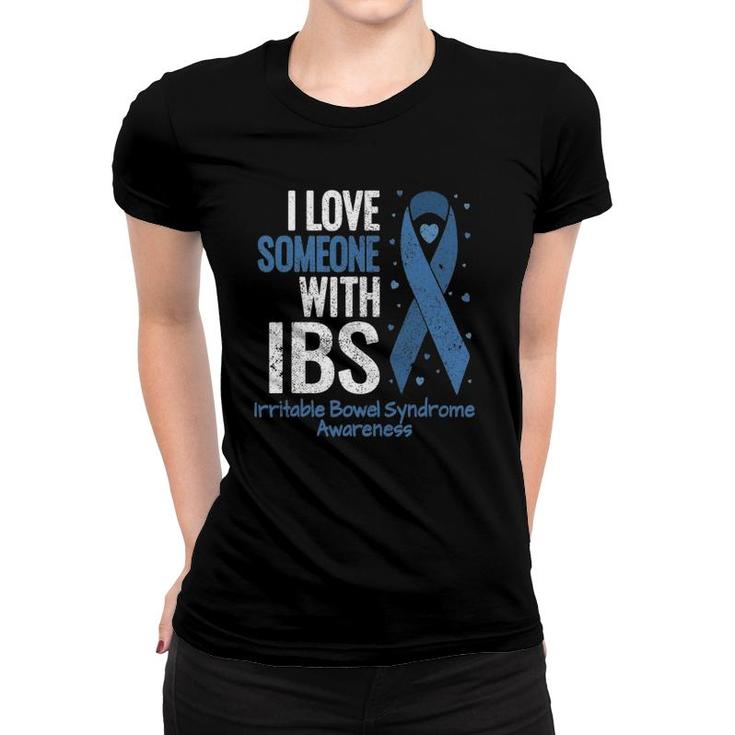 Irritable Bowel Syndrome  I Love Someone With Ibs Retro Women T-shirt