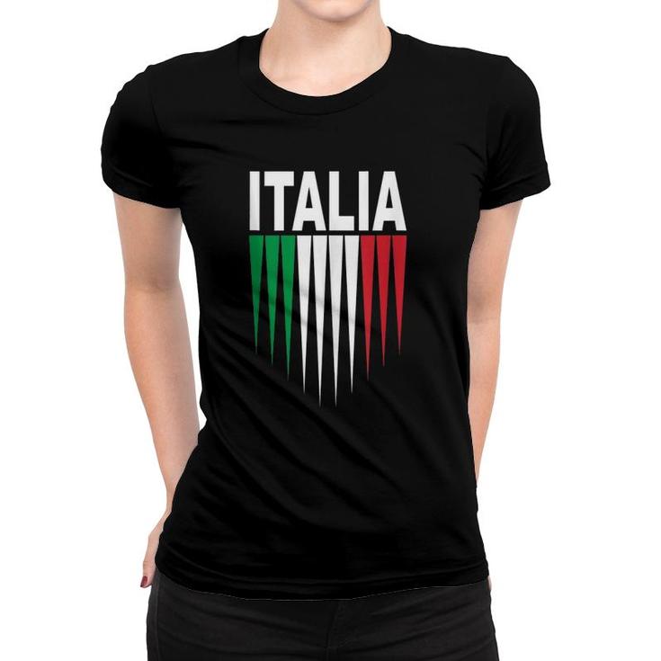 Italy Soccer Jersey Italia Flag Football Gift  Women T-shirt