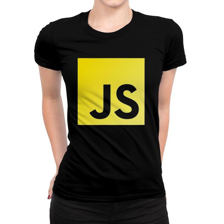 Javascript Programmer Web Developer Gift For Programming Js Women T-shirt