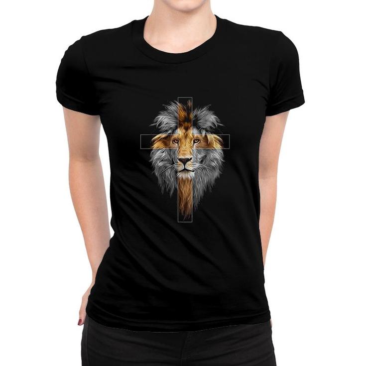 Jesus Lion Of Judah Women T-shirt