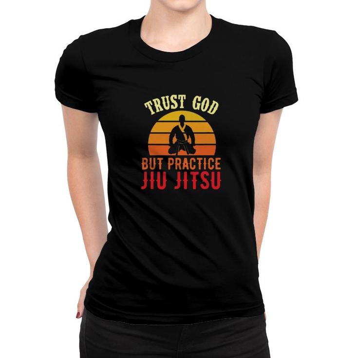 Jiu Jitsu Trust God Women T-shirt