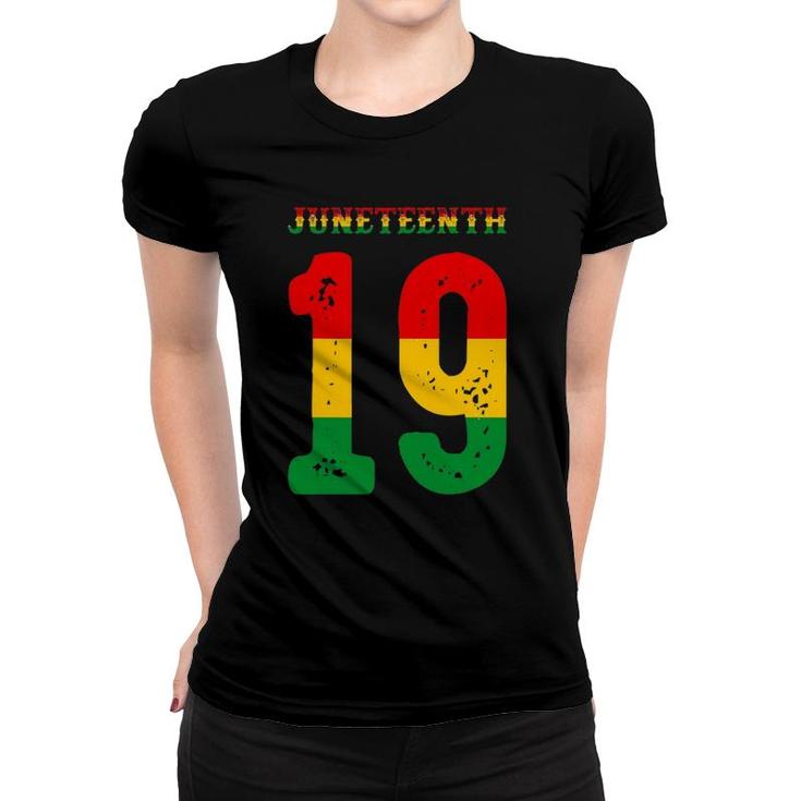 Juneteenth Ancestors Black African American June 19 Ver2 Women T-shirt