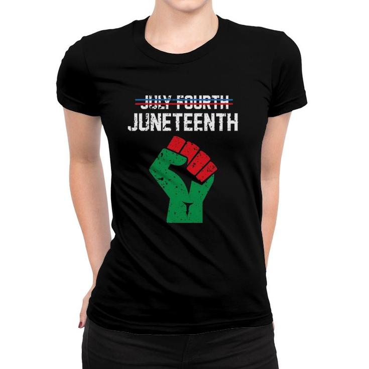 Juneteenth Is My Independence Day Juneteenth Women T-shirt