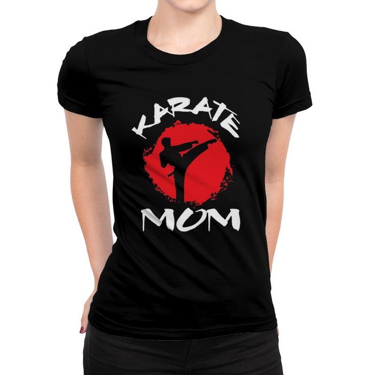 Karate Mom Vintage Martial Art Self And Defense Mother's Day  Women T-shirt