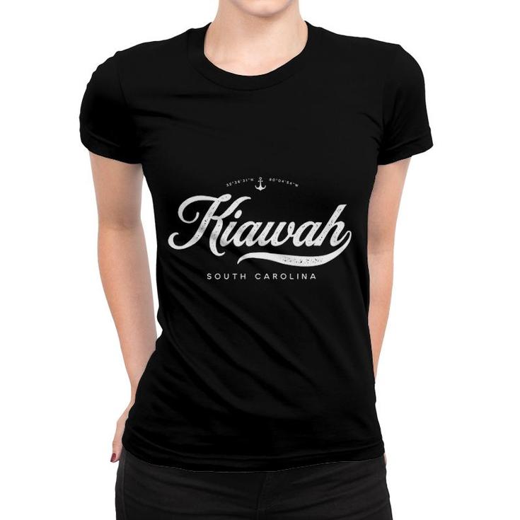 Kiawah Island South Carolina Vintage Retro Women T-shirt