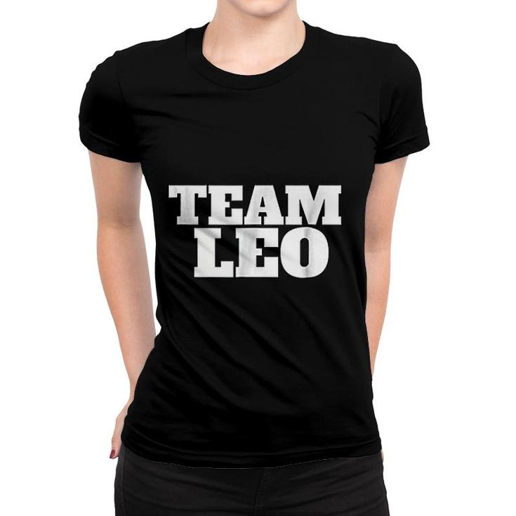 Leo Team Zodiac Astrology Women T-shirt