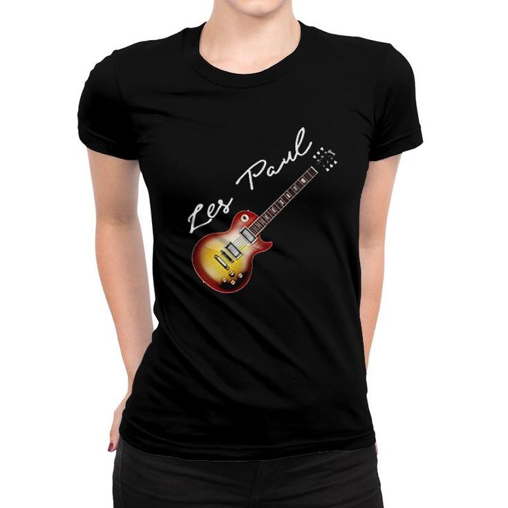 Les Paul 50s 60s Jazz Blues Country Women T-shirt