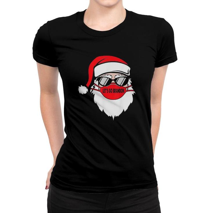 Let’S Go Brandon – Chistmas Santa Claus Let’S Go Brandon Tee  Women T-shirt