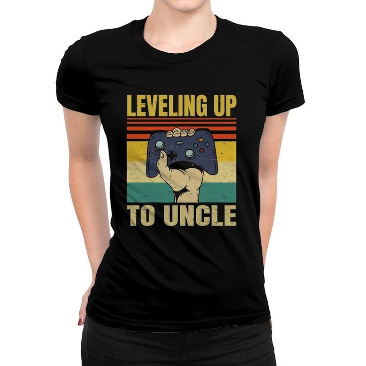 Leveling Up To Uncle - Funny Gamer - Gift Women T-shirt