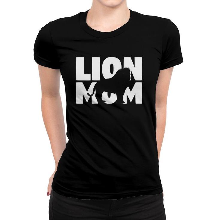 Lion Lover Gift 'Lion Mom' Zoo Keeper Animal Mother Lion Women T-shirt