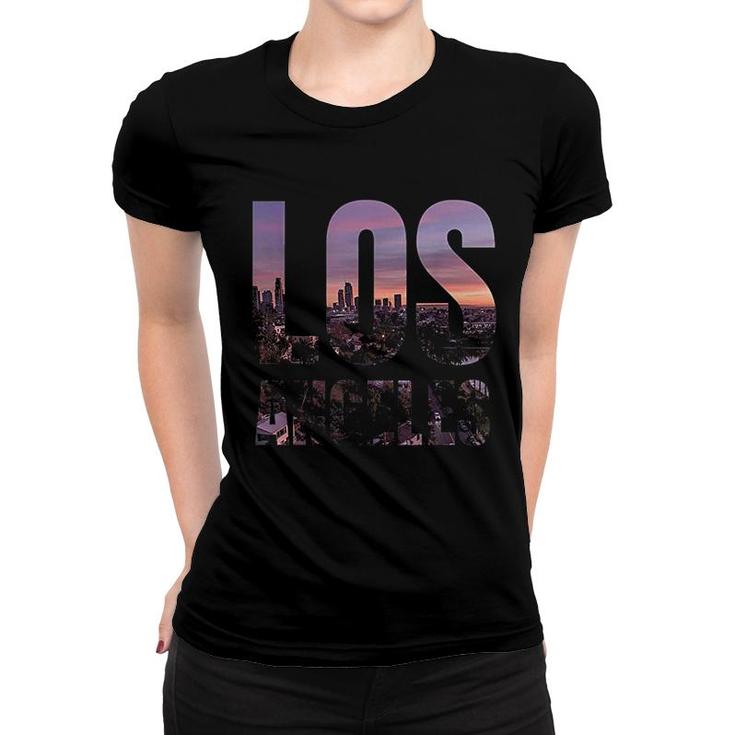 Los Angeles Skyline Women T-shirt