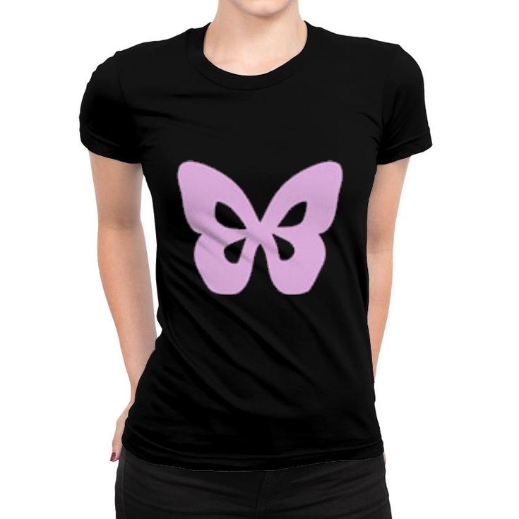 Luna Li Brown Butterfly  Women T-shirt