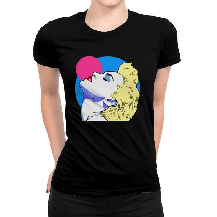 Madonnas True Blue Artwork Women T-shirt