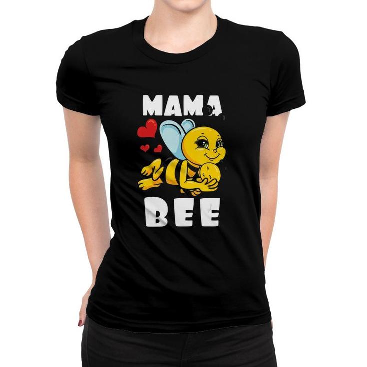 Mama Bee  Mothers Day Honey Beekeeper Mom Gift Idea Women T-shirt
