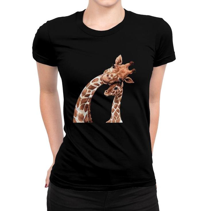 Mama Giraffe Love - Protect Giraffe Women T-shirt