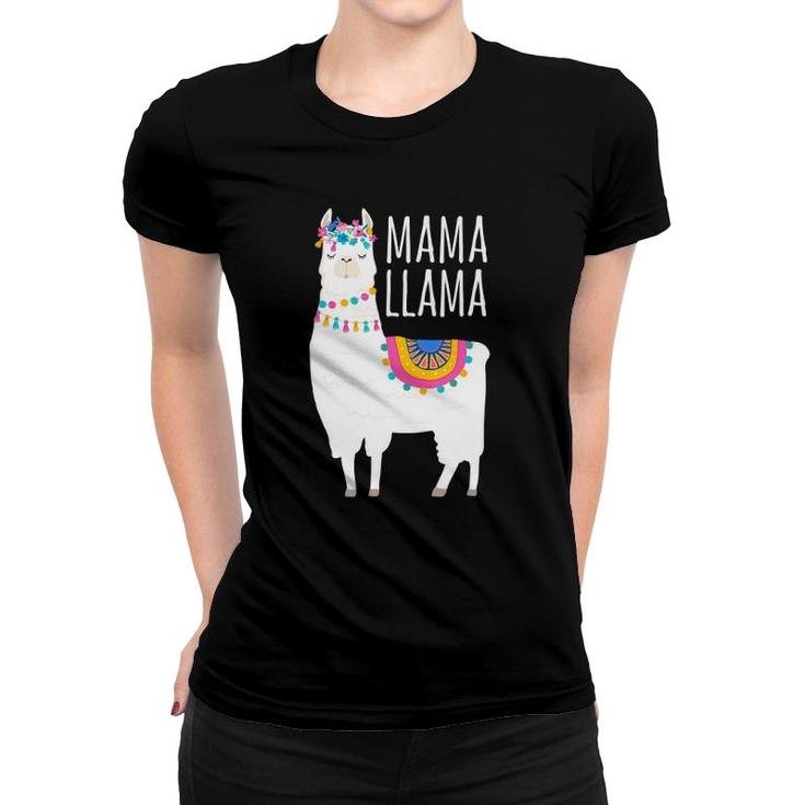 Mama Llama  For Women Women T-shirt