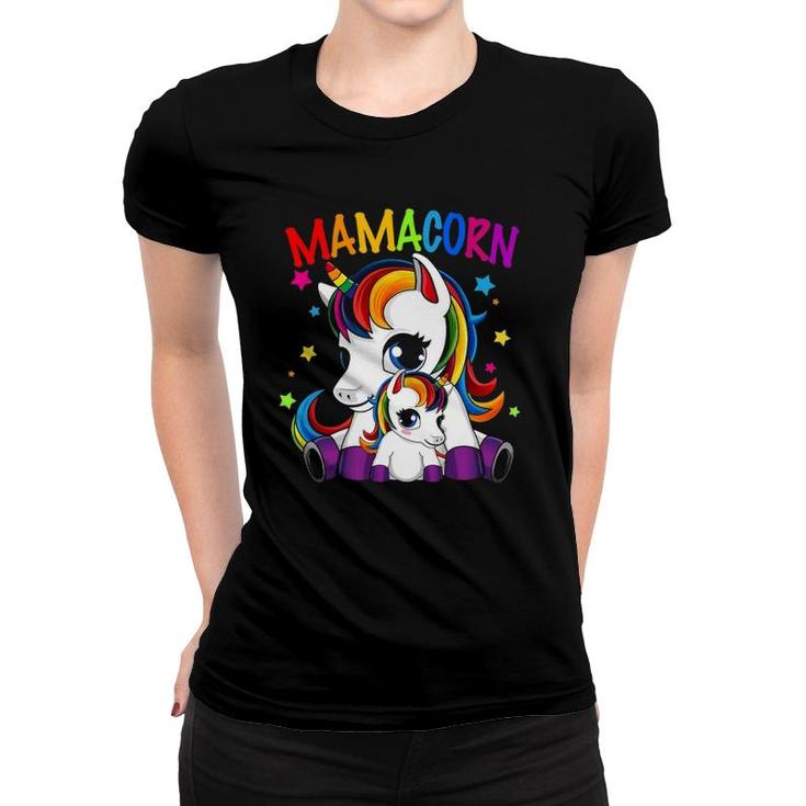 Mamacorn - Cute Unicorn Women T-shirt