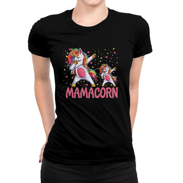 Mamacorn Unicorn Mom Baby Funny Mother's Day For Women Women T-shirt