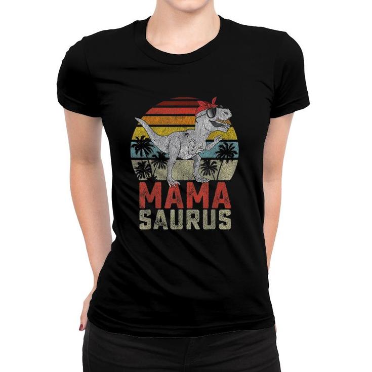 Mamasaurusrex Dinosaur Mama Saurus Family Matching Women Women T-shirt