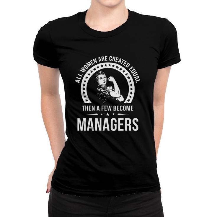 Manager S For Women Manager Women T-shirt