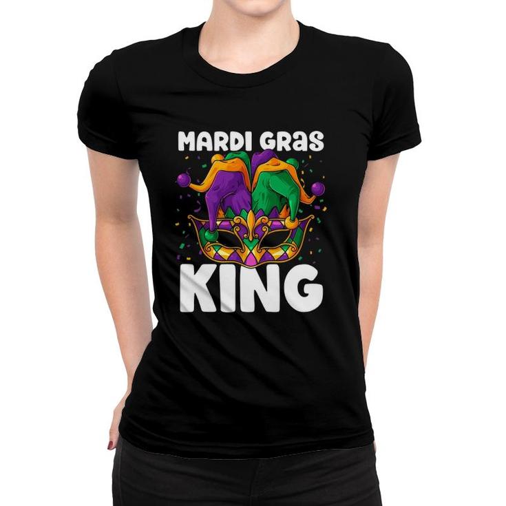 Mardi Gras King Carnival Celebrations Party Festival Costume  Women T-shirt