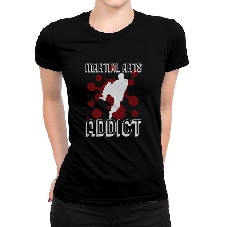 Martial Arts Addict Women T-shirt